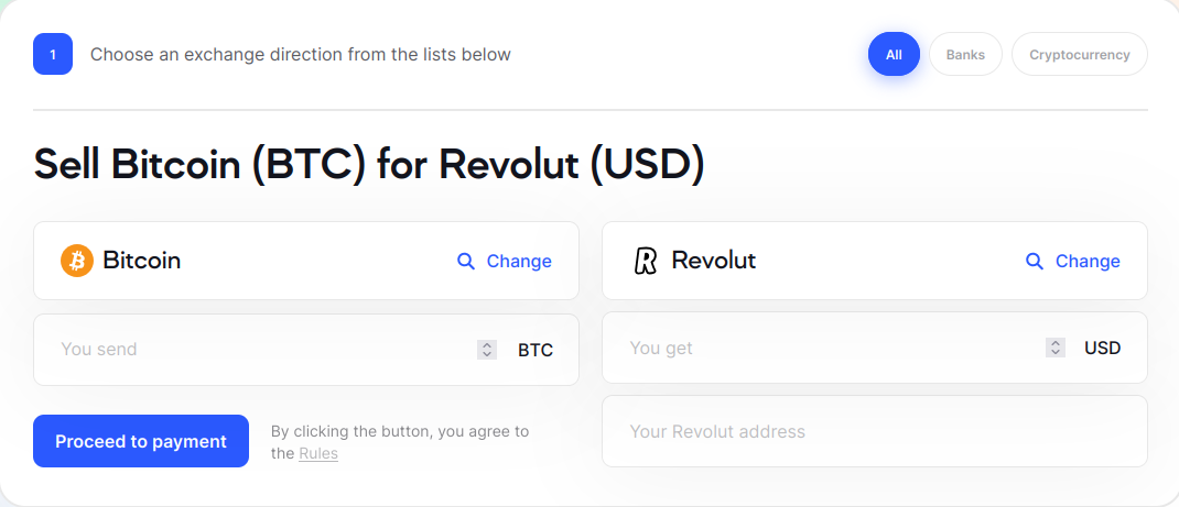 bitcoin to revolut image