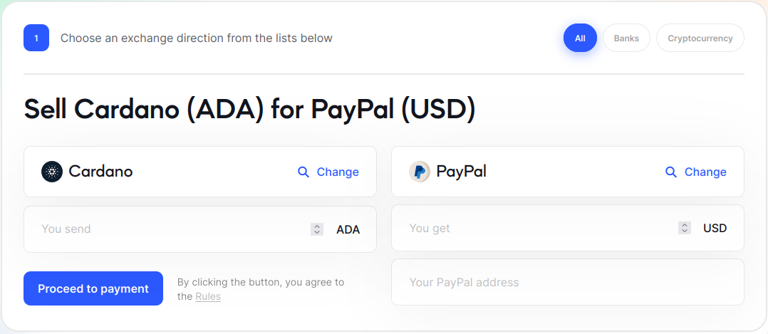 cardano to paypal image